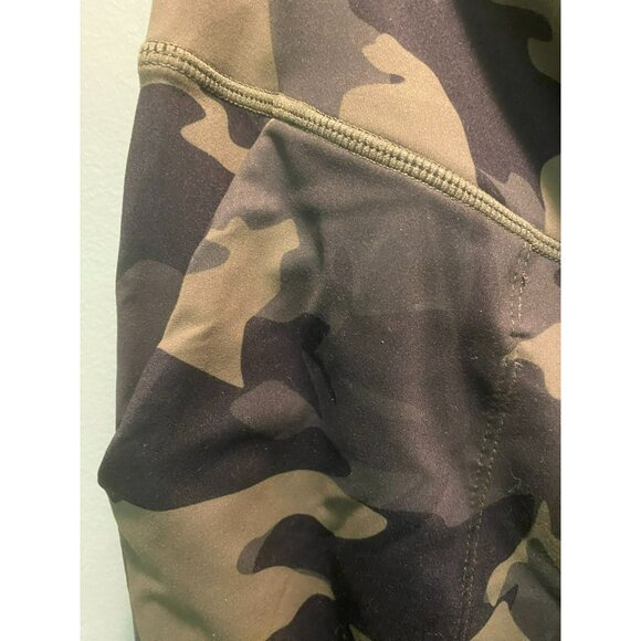Camo Print Womens Active Leggings M with Pockets - Picture 7 of 7